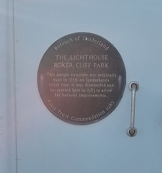 Meiks lighthouse plaque